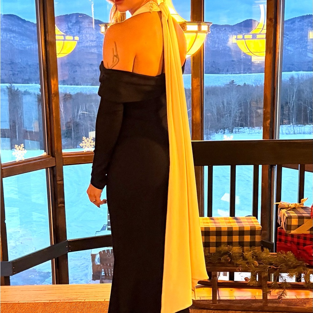 Camila Coelho Black and Cream Dress - Picture 10 of 10